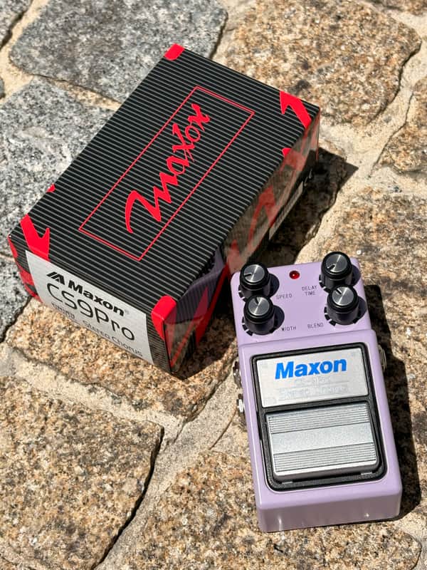 Maxon CS-9 Pro Stereo Chorus MIJ | Mint Condition | Box & Manuals image 1