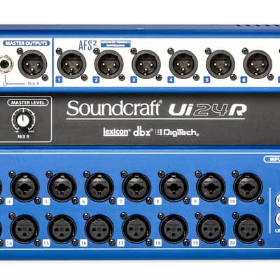 Soundcraft Ui24R 24 Input Digital Mixer w/Wifi+App Control+Recording Ui 24R image 9