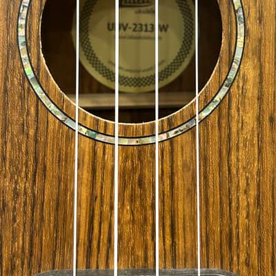 LAILA UDV2313W Walnut Matt concert ukulele + cover image 3