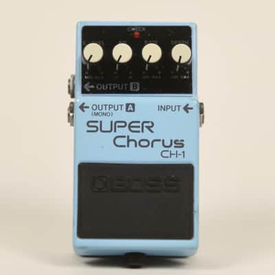 BOSS CH-1 Super Chorus – 1993  Blue Label – Early Analog BBD Circuit image 1