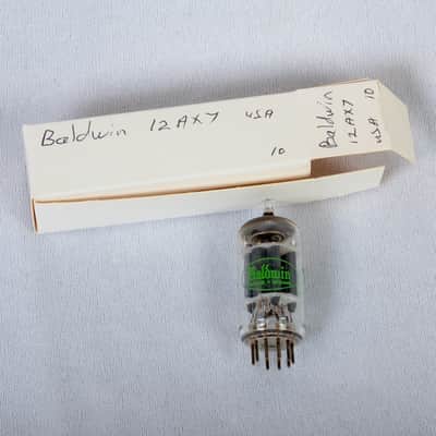 Vintage Baldwin 12AX7 Preamp Tube – USA Made – Tests Very Strong image 1