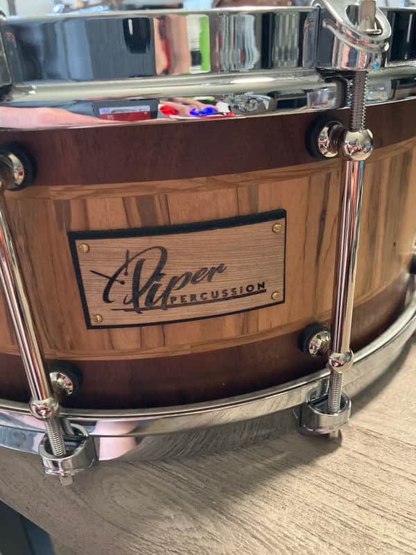 Piper Percussion 6x14 Stave Snare image 1