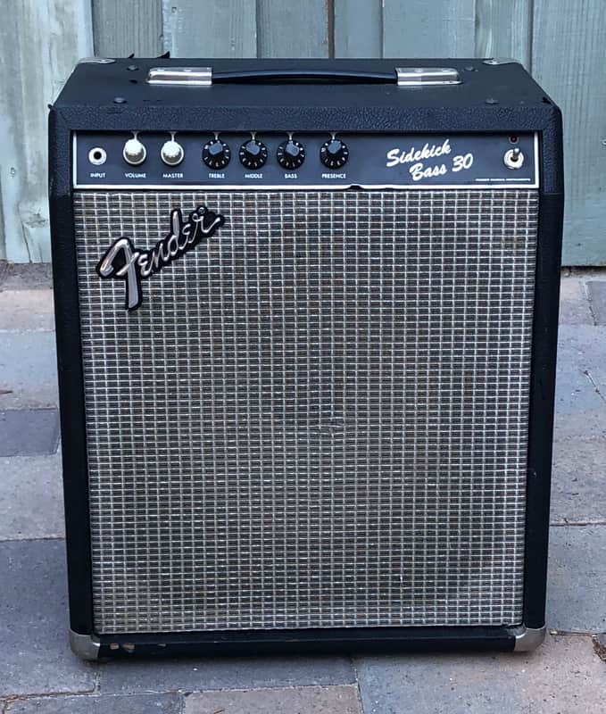Sidekick Bass 30 ベース用アンプ Fender Sidekick Bass 30 (vintage - 80s) | Reverb