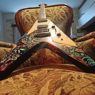 Epiphone '67 Flying V 1989 - 1998 - Ebony image 3
