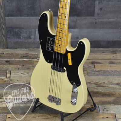 Mint Fender 75th Anniversary American Vintage II 1951 Precision Bass - Butterscotch Blonde with Hardshell Case image 11