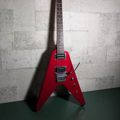 Fernandes BSV Flying V The Function 80's Metallic Red image 7