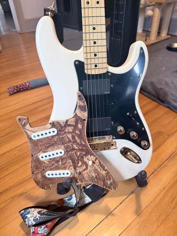 Killer Strat Package Partscaster - Vintage White image 1