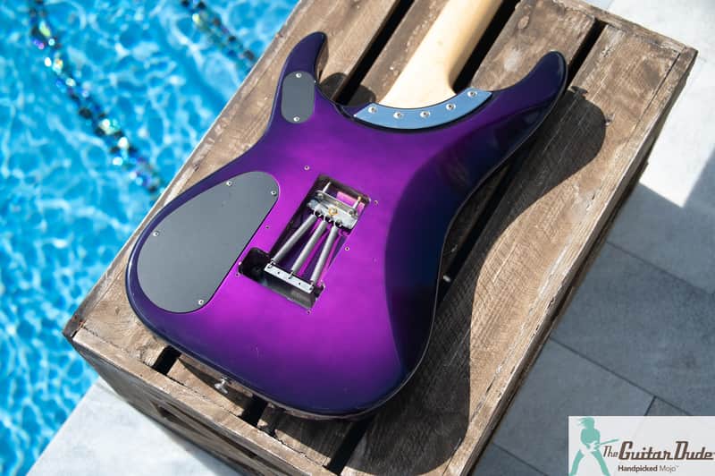 Washburn N4 Nuno Bettencourt Signature Model - Metallic Purple