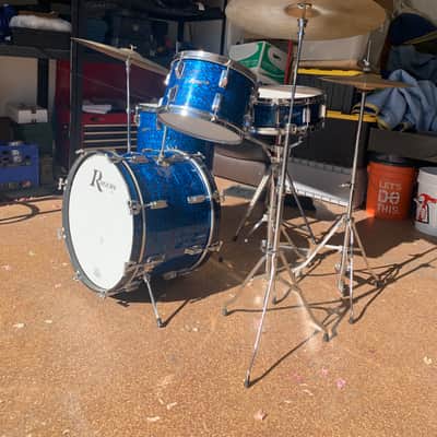 Rogers Drum Kit 1965 Blue Onyx image 2