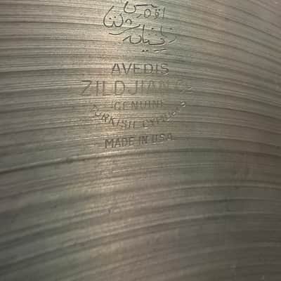 20” Zildjian A PING RIDE 1960s-1970s Vintage - Traditional image 8