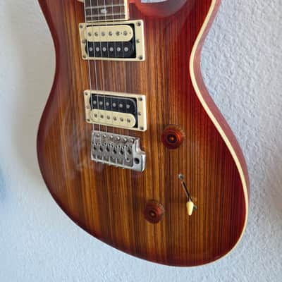 PRS SE Custom 24 Zebrawood Vintage Sunburst - Exotic Top image 3