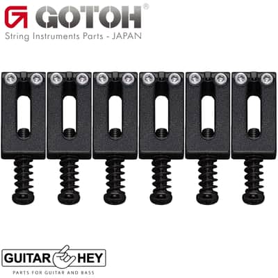 NEW Gotoh S105 Guitar Saddle Set Steel Suitable for NS510 / 510FX - BLACK