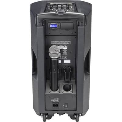 Samson SAXP310W-K Portable PA System with Wireless Microphone (K: 470 to 494 MHz) - 10" image 5