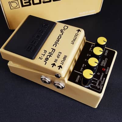 Boss FT-2 Dynamic Filter Black Label 1986 - Yellow image 5
