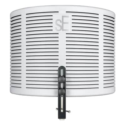 sE Electronics RF-X WB Portable Isolation Filter X, White Shell/Black Foam image 1