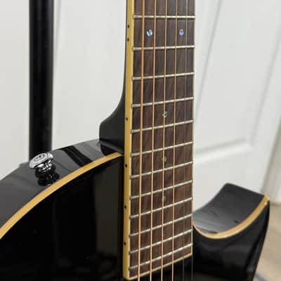 ESP LTD TL-6 Acoustic-Electric Guitar 2023 Black image 7