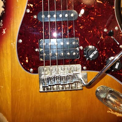 Aged Relic Stratocaster Style Guitar Reproduction image 6