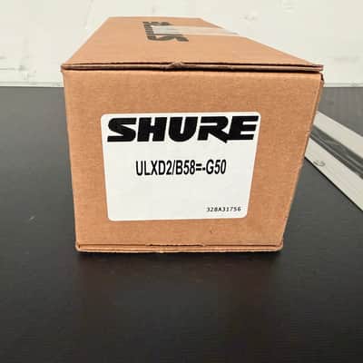 Shure ULXD2 / B58=-G50 2010s - Black image 3