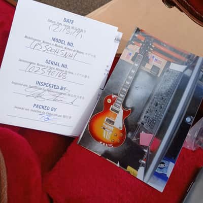 Gibson Les Paul Standard 50's prototype 2019 - Cherry Sunburst image 8