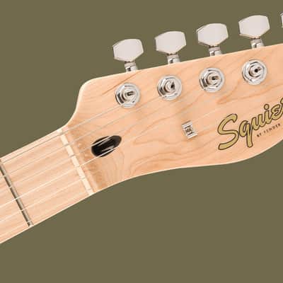 Fender Squier Affinity Series Thinline Telecaster Electric Guitar, 3-Colour Sunburst image 5