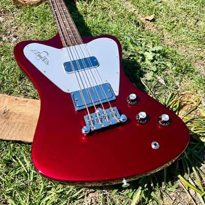 Gibson Non Reverse Thunderbird Bass Guitar 2022 - Sparkling Burgundy image 5
