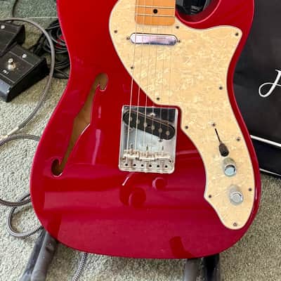 Fender Telecaster Thinline 2002 - Red image 1