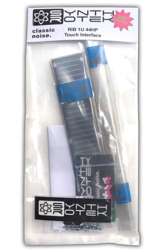 Synthrotek Ribbon Controller Touch Interface DIY Kit, 1U 44HP image 1