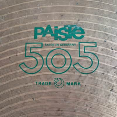 Paiste 505 18" Ride 1565g ~1980 - Traditional image 2