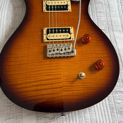 PRS SE Custom 22 2008 - Tobacco burst with Hiscox 'PRS' hard case image 4
