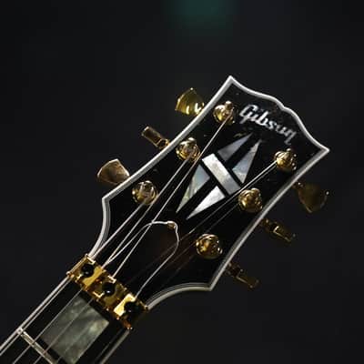 Gibson Custom Shop Les Paul Axcess Custom w/ Ebony Fingerboard Floyd Rose Gloss Ebony - LPXC7EBGF1E 348 image 4