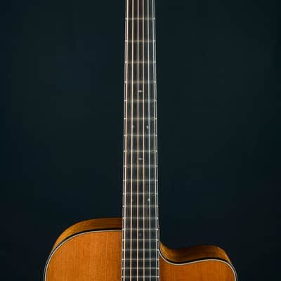 Martin M 0000 Cutaway Custom Premium Flamed Koa and Sinker Redwood NEW image 9
