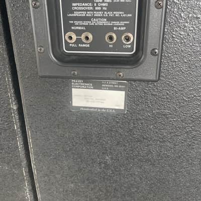 Peavey SP 2A 1990 - Black-painted wood image 4