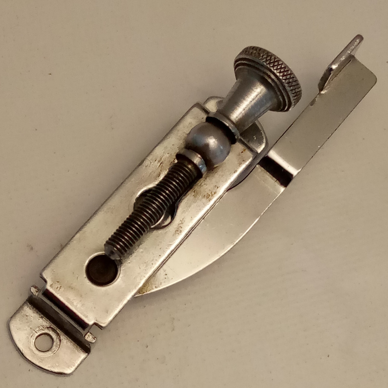 Ludwig 60s P83 Backing Plate Snare Drum Strainer/Throw-Off Tensioner Screw Part — main photograph