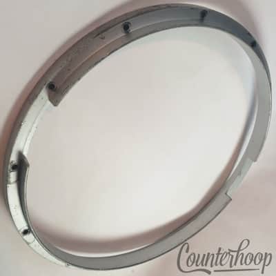 *Yamaha 14" Die-Cast 12-Lug Snare Drum Resonant Rim/Hoop Marching Japan 1lb 15oz image 1