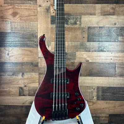 Ibanez EHB1505-SWL, Stained Wine Red Low Gloss, Free Ship, Gig Bag, 912 image 4