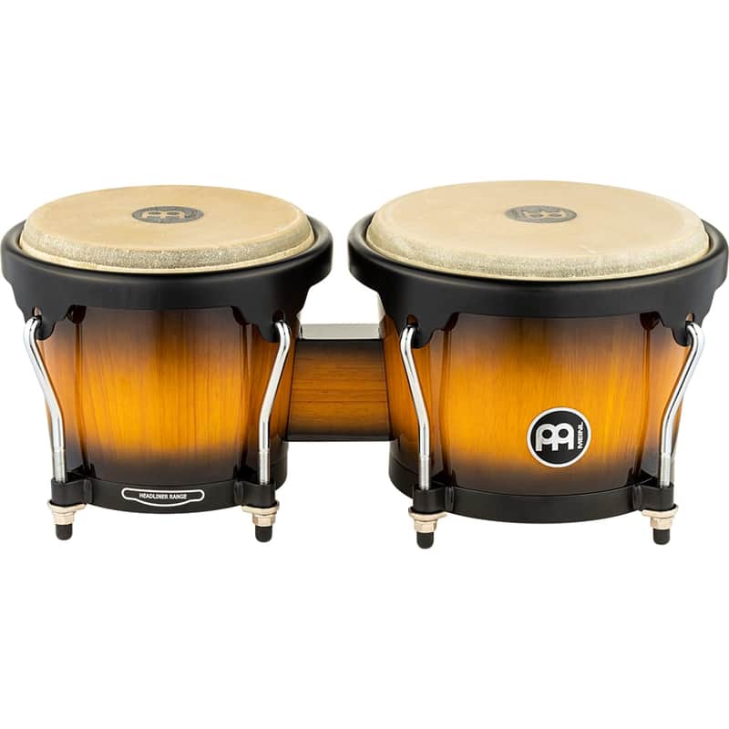 Meinl HB100VSB Headliner Series Wood Bongos - Vintage Sunburst image 1