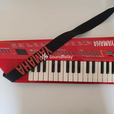 Yamaha SHS-10R Keytar – Red Version – Portable FM Synth – Printed Manual – Tested image 16