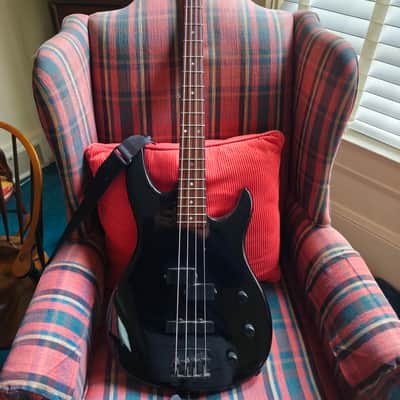 Peavey Foundation S Bass (Late 1980s) - Made in USA - All Black w/ Original Hardshell Case image 1