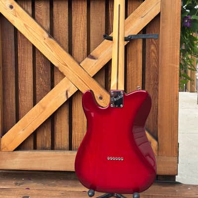 American Fender Telecaster Plus V2 with Maple Fretboard 1997 Crimson Burst image 4