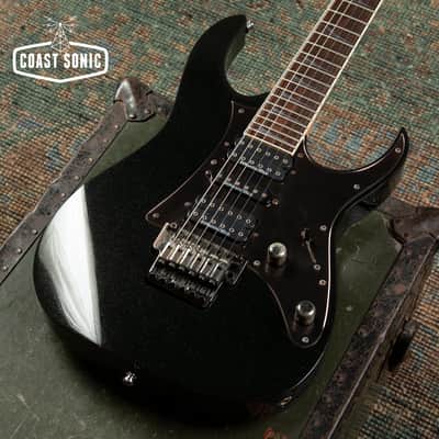 2007 Ibanez J.Craft Prestige RG2550E-GK Made in Japan, Fujigen, Galaxy Black, w/hard case image 7