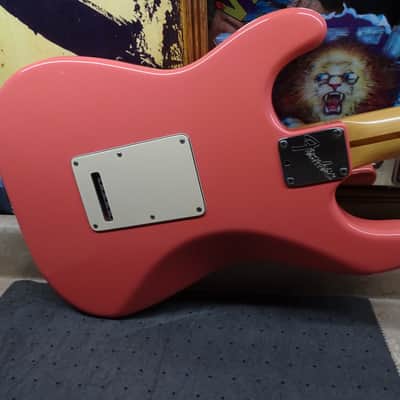 Fender Strat Plus Deluxe-1989 - Dusty Rose- RARE RARE Finish--with Rosewood- Wilkinson Nut- TBX- Lace Sensors- image 18
