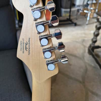 Fender Squier Debut Series Stratocaster HSS Electric Guitar 2026 - Satin Red image 5