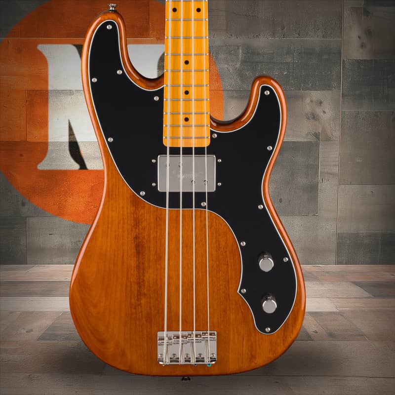 Squier Classic Vibe Telecaster Bass - Maple Fingerboard - Black Pickguard - Mocha image 1