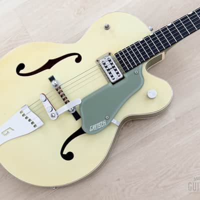 1958 Gretsch 6125 Single Anniversary Smoke Green w/ Trestle Bracing, PAF FilterTron, Tone Twister Vibrato & Case image 1