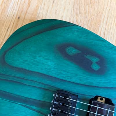 Caparison Dellinger II FX-AM Dark Green Matt With Case - Railhammer Pickups image 22