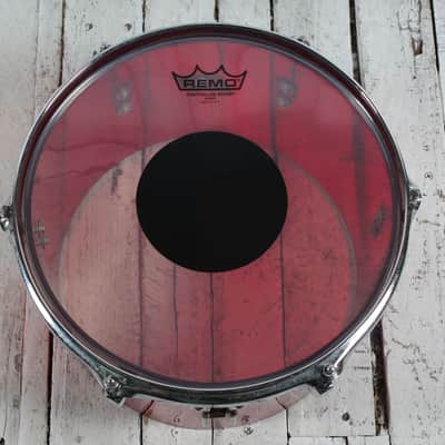 Ludwig Vintage 1970s Vistalite Tom Drum Red Vistalite Acrylic 12 Inch Tom Drum image 6