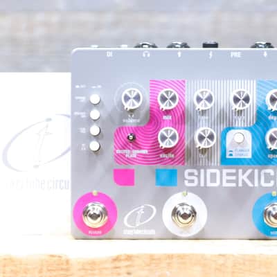 Crazy Tube Circuits Sidekick Time Based Effects Chorus Delay Reverb Pedal w/Box image 7