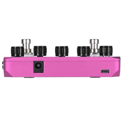 Rowin Canada LTD02 Time Maker Pink Digital Delay Twin Series Guitar Effect Pedal image 5