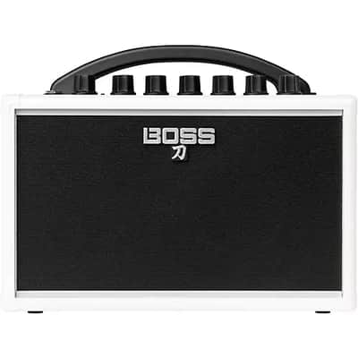 Boss KATANA MINI 7W 1X4" Battery-Powered Combo Amplifier - White image 1