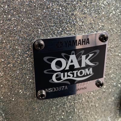 ~RARE!~ Yamaha Oak Custom 7x14" Snare Drum in Champagne Sparkle (Rm4) image 3